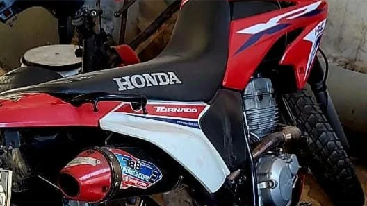 Moto adulterada Alta Gracia