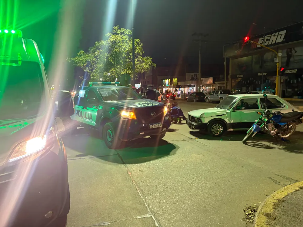 Alta Gracia. un joven de 17 años protagonizó un choque que dejó dos heridos