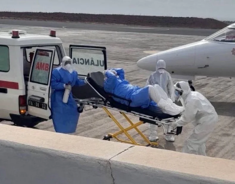 Hantavirus evacuado 2026