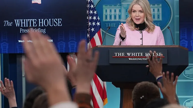 Portavoz Karoline Leavitt EEUU 20250107