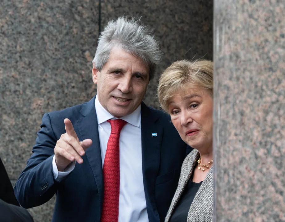 Luis Caputo - Evangelina Georgieva - FMI