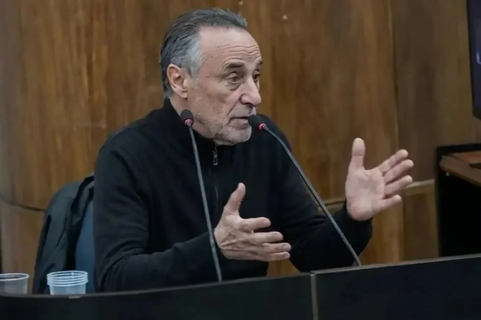 Julio César Silva, el encargado del edificio donde vivía CFK. Gentileza -