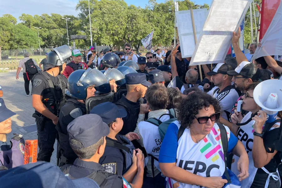 Represion Cordoba rforma laborale