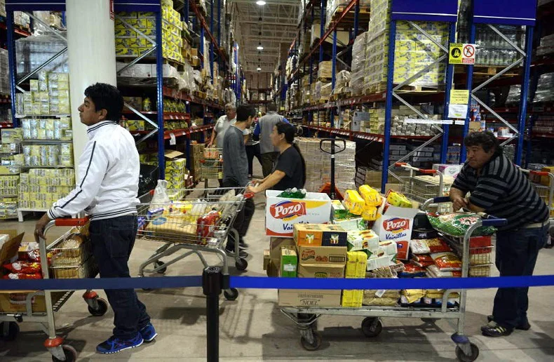 Compras mayoristas inflación