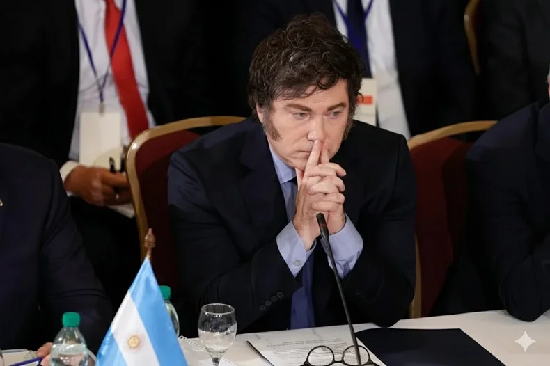 MILEI, Javier PREOCUPADO