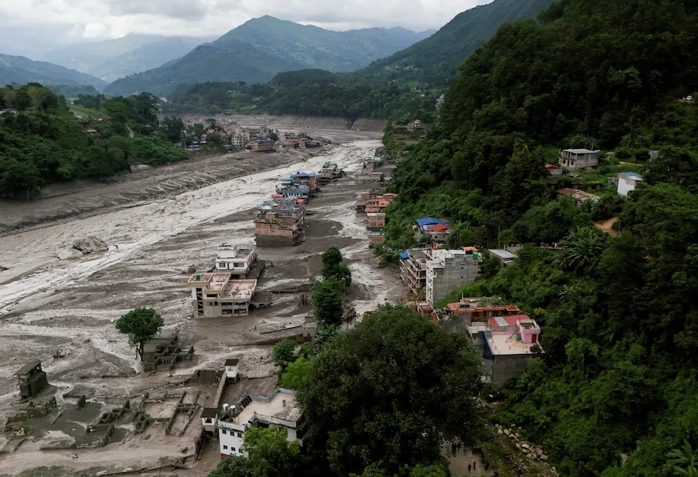 Inundacion Nepal